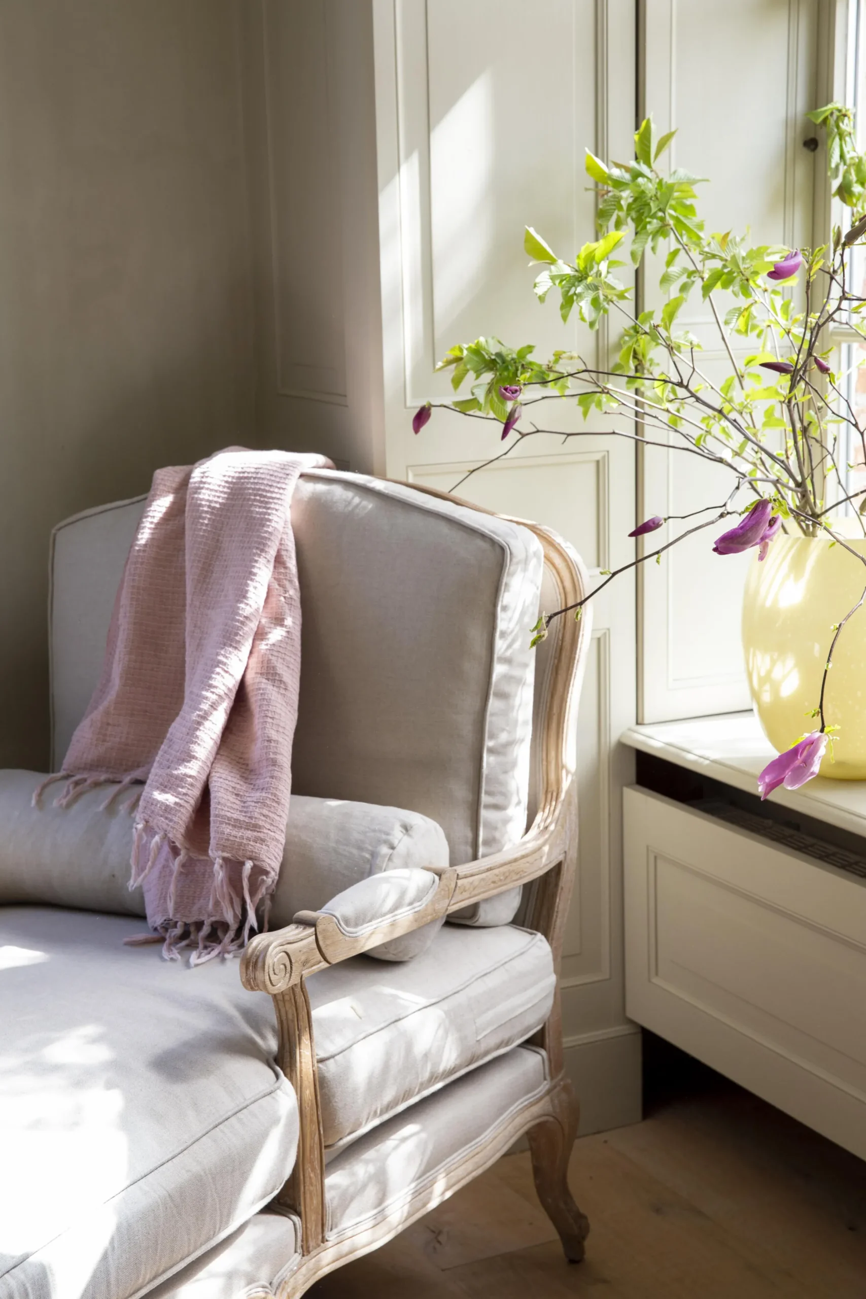 Flamant Richelle, Loungestoel, Natuurlijk Linnen^ Banken