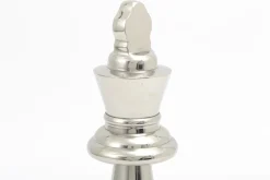 Flamant Robbins, Schaakstuk, Koning, Nikkel^ Decoratie