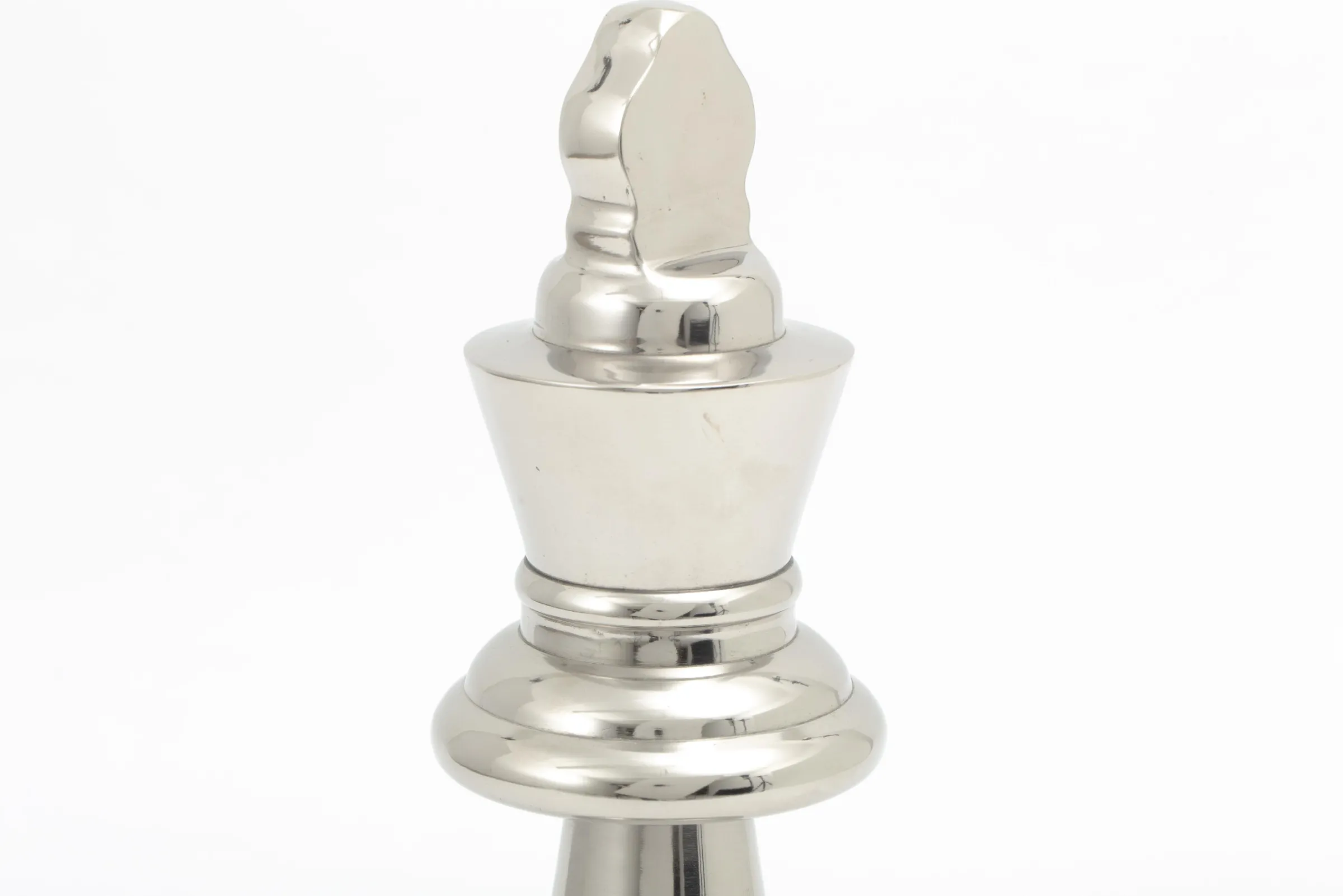 Flamant Robbins, Schaakstuk, Koning, Nikkel^ Decoratie