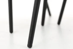 Flamant Robyn, Bijzettafel, Teruggewonnen Teak, Rond, Set Van 3^ Koffie Tafels