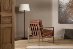 Flamant Roland, Vloerlamp, Leer^ Verlichting