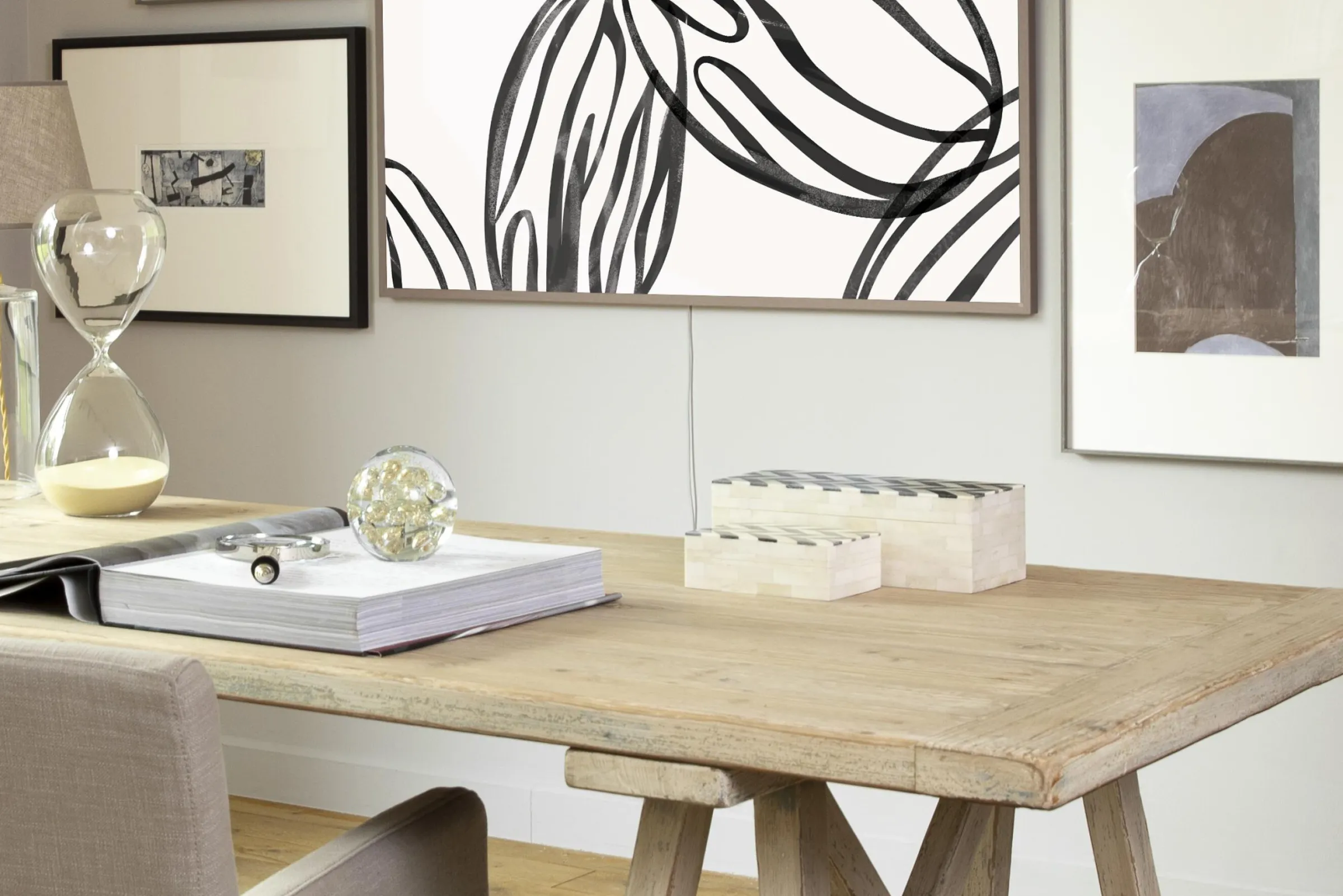 Flamant Royka, Presse-Papier, Glas^ Decoratie