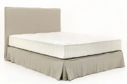 Flamant Sandrine, Tweepersoonsbed, Met Hoofdeinde, Hoes, 180 Cm^ Bedden