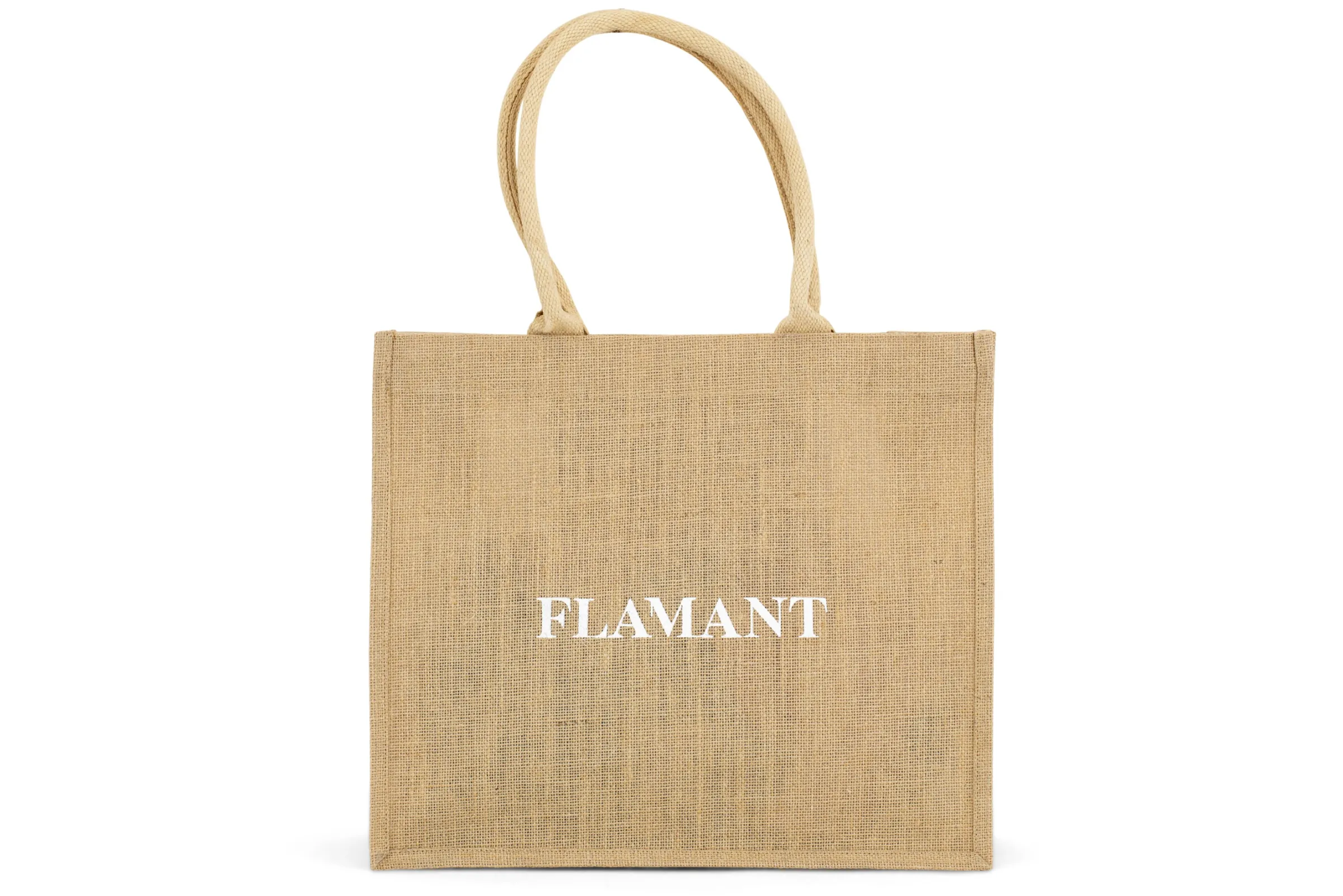 Flamant Shopper , Boodschappentas, Jute, Naturel^ Decoratie