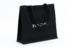 Flamant Shopper , Boodschappentas, Jute, Zwart^ Decoratie