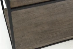 Flamant Stedelijk, Rek, Eiken En Metaal, Donkerbruin^ Kasten