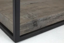 Flamant Stedelijk, Rek, Eiken En Metaal, Donkerbruin^ Kasten