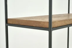 Flamant Stedelijk, Rek, Eiken En Metaal, Lichtbruin^ Kasten