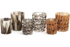 Flamant Sterling, Theelichthouder, Veren, L^ Decoratie