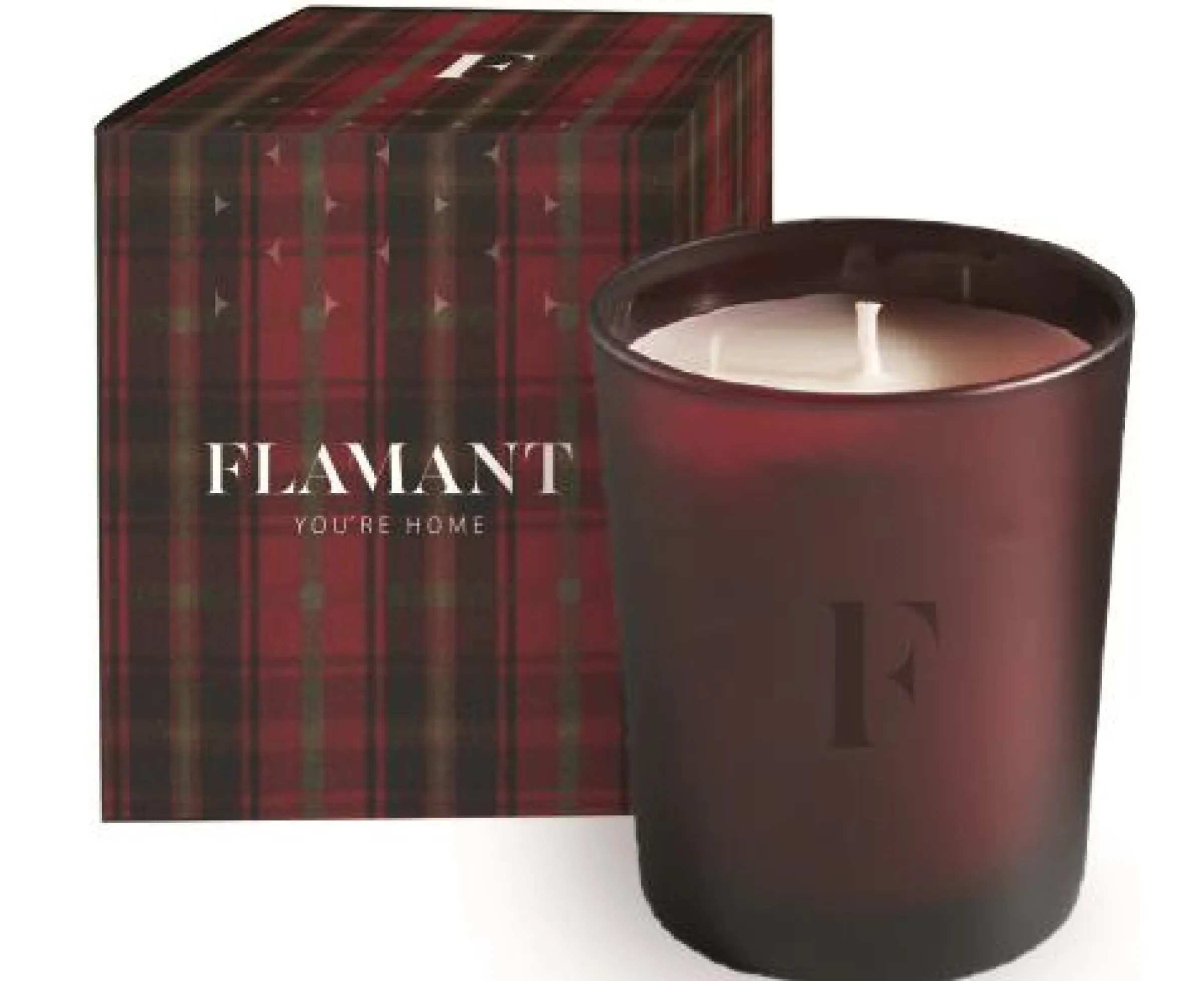 Flamant Tartan, Geurkaars^ Decoratie