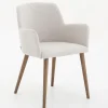 Flamant Terni, Fauteuil, Natuurlijk Linnen^ Stoelen