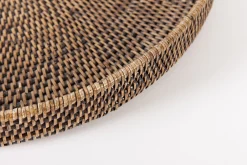 Flamant Togo, Dienblad, Rond, Riet, 48Cm^ Accessoires