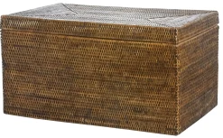 Flamant Togo, Mand, Met Deksel, Riet^ Decoratie