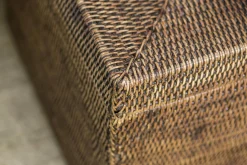 Flamant Togo, Mand, Met Deksel, Riet^ Decoratie