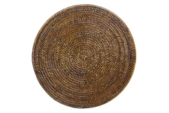 Flamant Togo, Onderplaat, Riet, Rond^ Eetkamer- En Keukentextiel