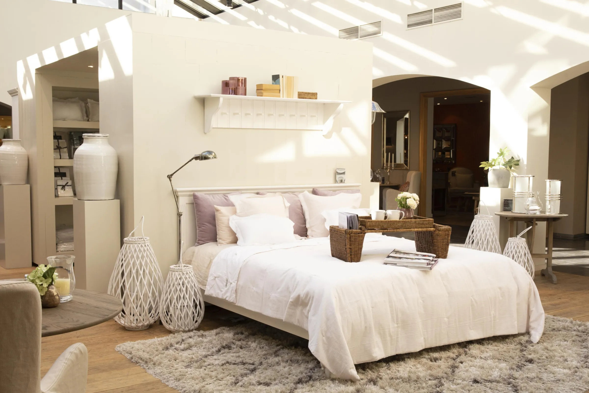 Flamant Togo, Ontbijttafel, Riet^ Accessoires