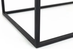 Flamant Urban, Consoletafel, Eiken En Metaal, Donkerbruin^ Koffie Tafels