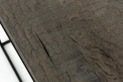 Flamant Urban, Consoletafel, Eiken En Metaal, Donkerbruin^ Koffie Tafels