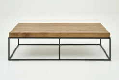 Flamant Urban, Salontafel, Eiken En Metaal, Lichtbruin^ Koffie Tafels