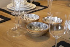 Flamant Veralie, Kom, Hout, Model 2^ Decoratie