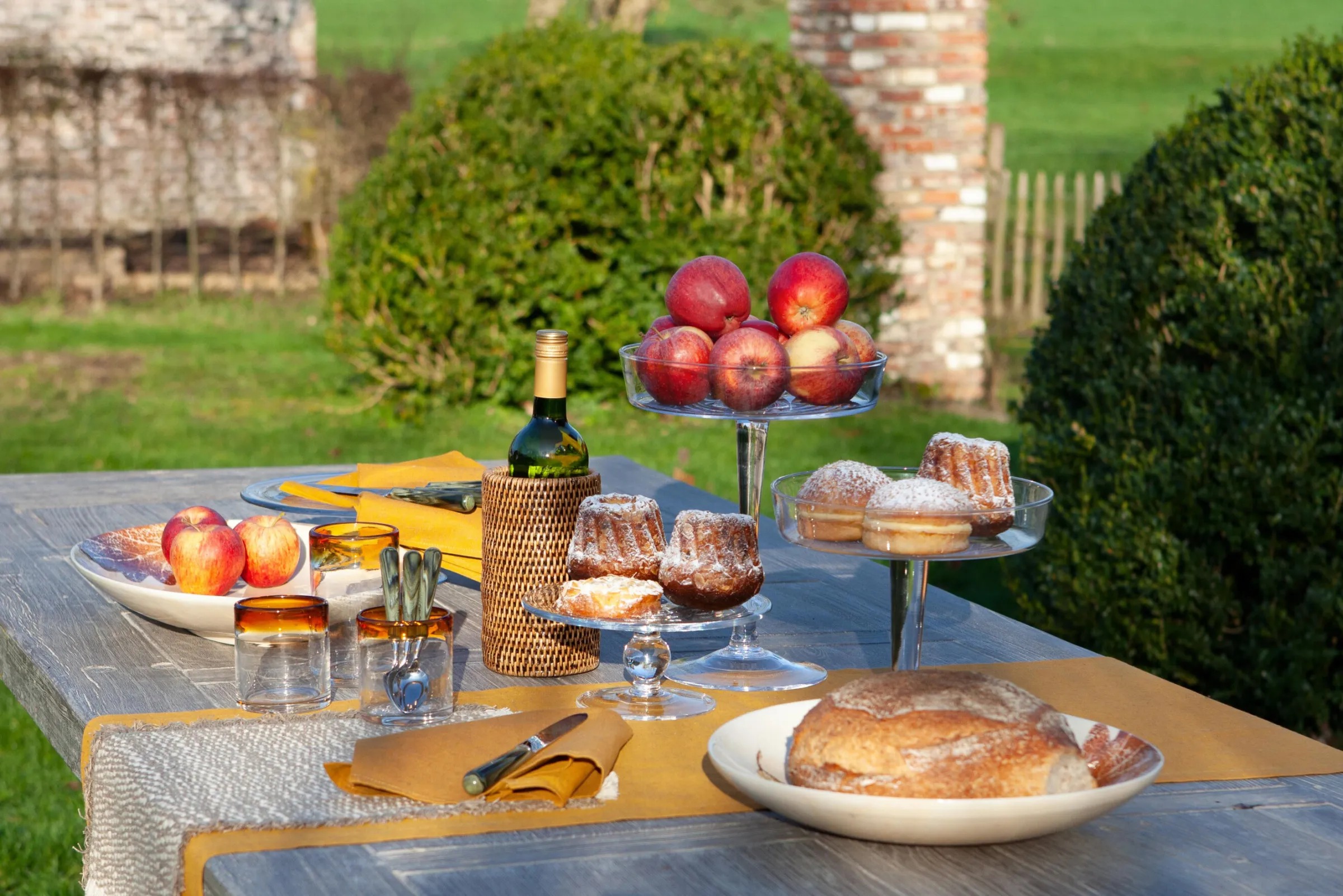 Flamant Vinci, Taartplateau, Glas, 31 Cm^ Accessoires