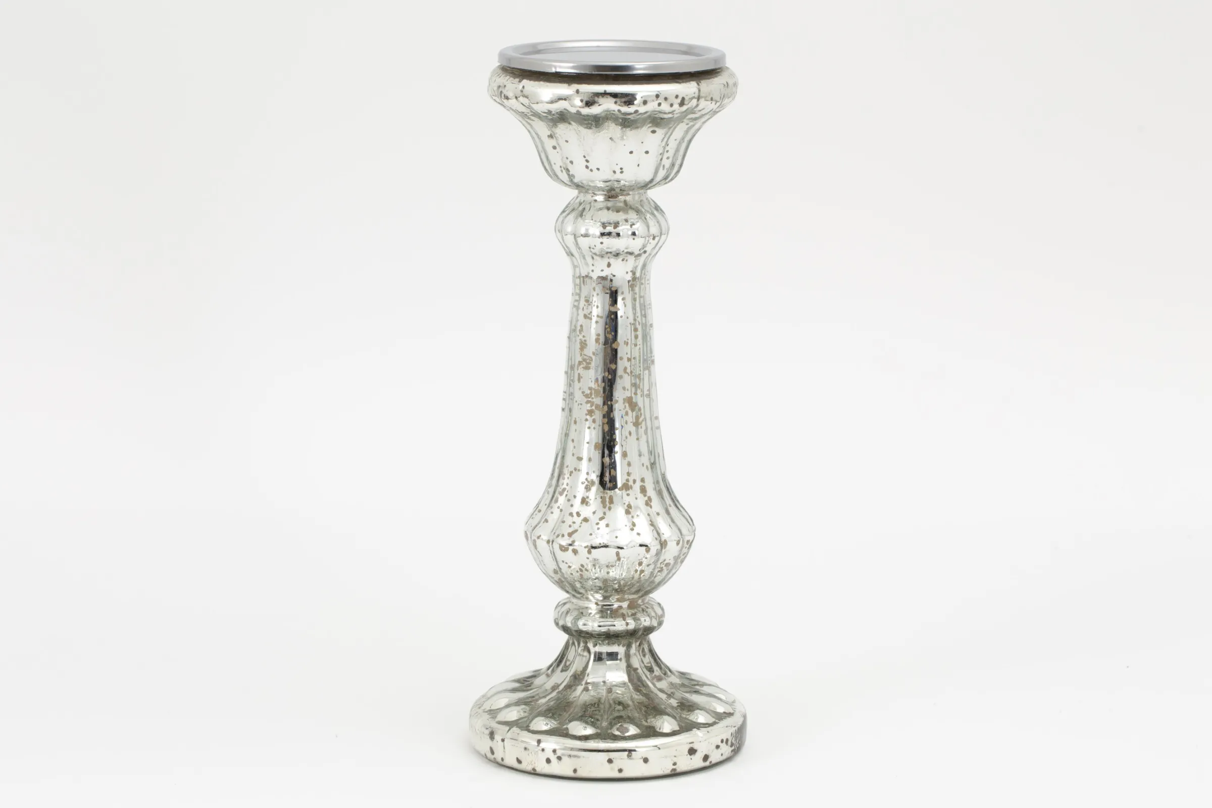 Flamant Vlada, Kandelaar, Kwikglas, L^ Decoratie