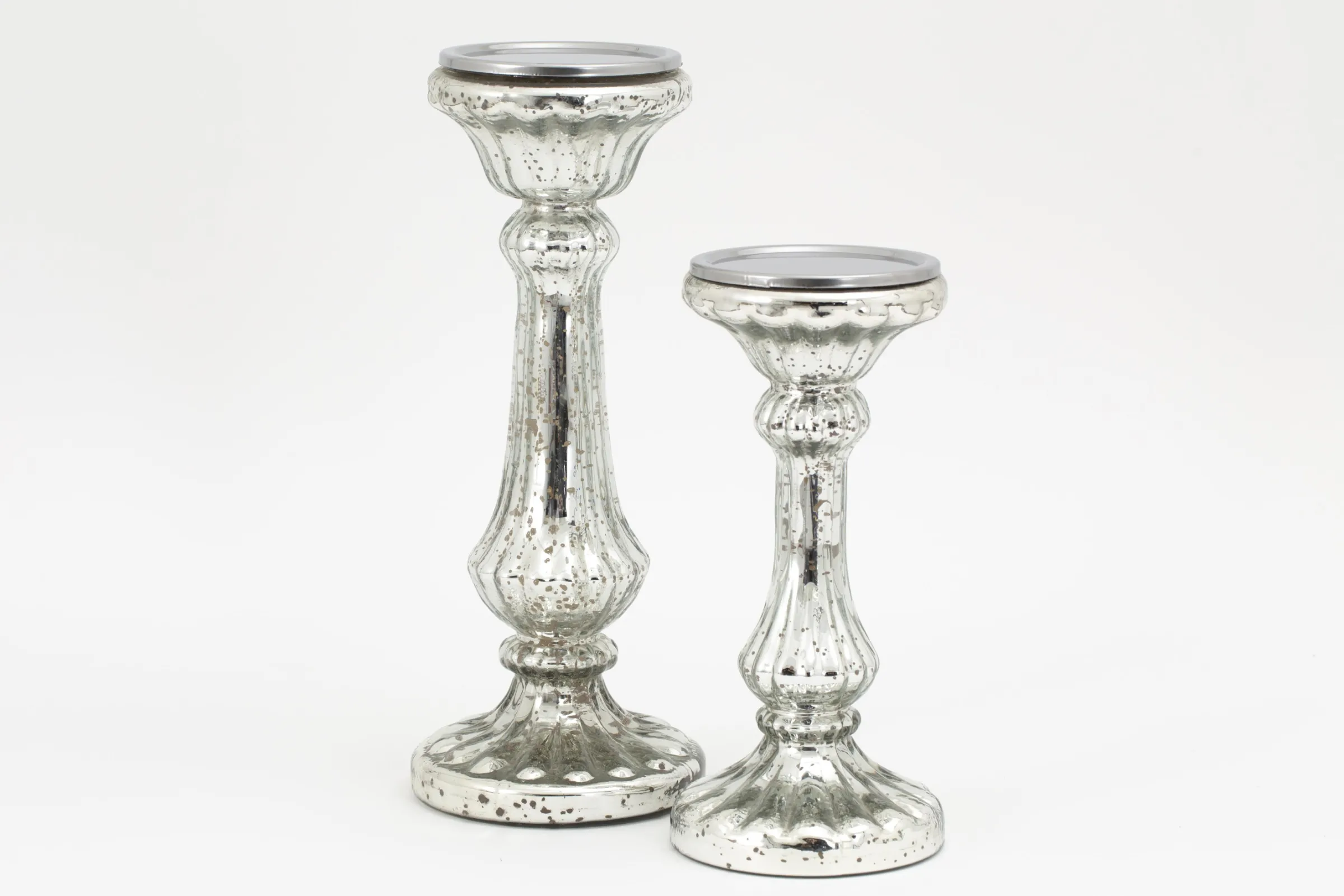 Flamant Vlada, Kandelaar, Kwikglas, L^ Decoratie