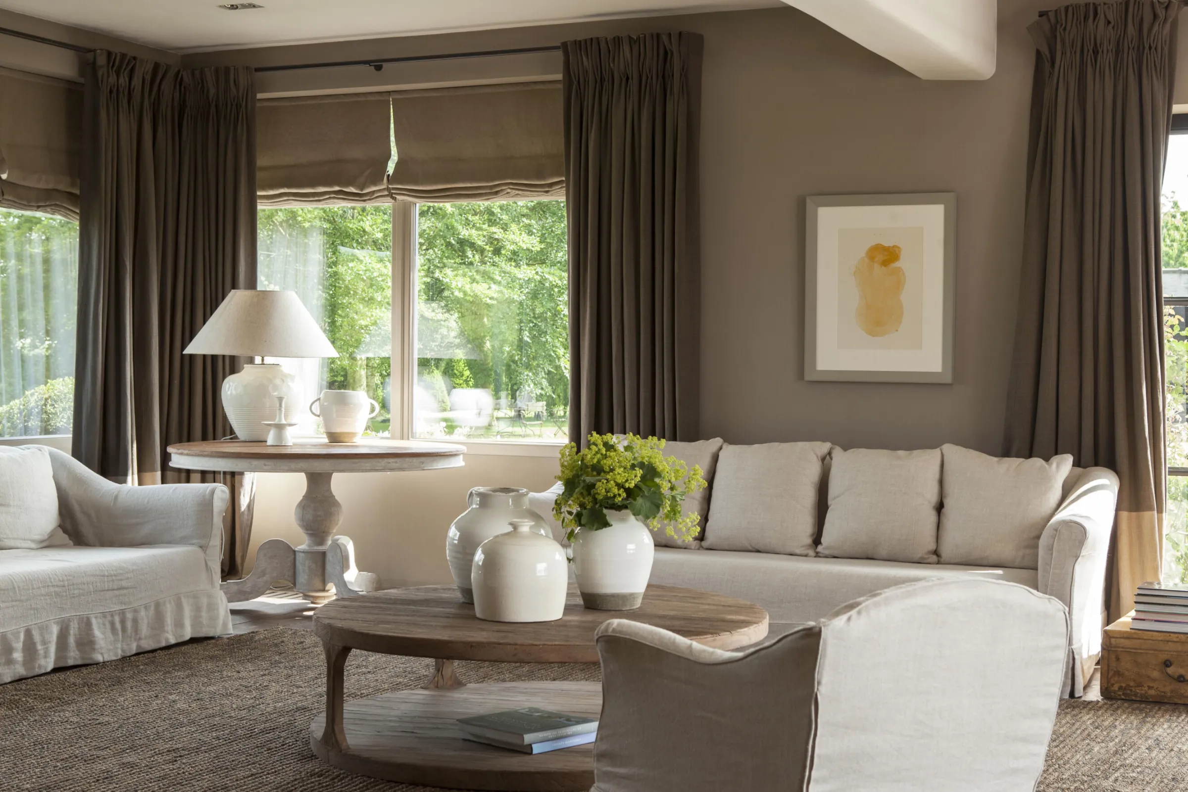 Flamant Vlas^ Beige/Grijs