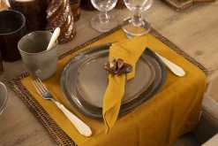 Flamant Vorm, Bord, Kaki, 15Cm^ Borden, Borden En Kommen