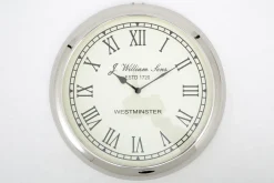 Flamant Walters, Wandklok, Nikkel^ Decoratie