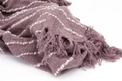 Flamant Wrington, Geruit, Paars^ Huishoudelijke Textiel