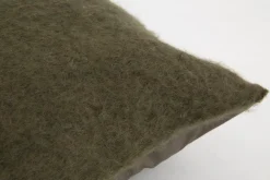 Flamant Yani, Kussen, Olijfgroen^ Huishoudelijke Textiel