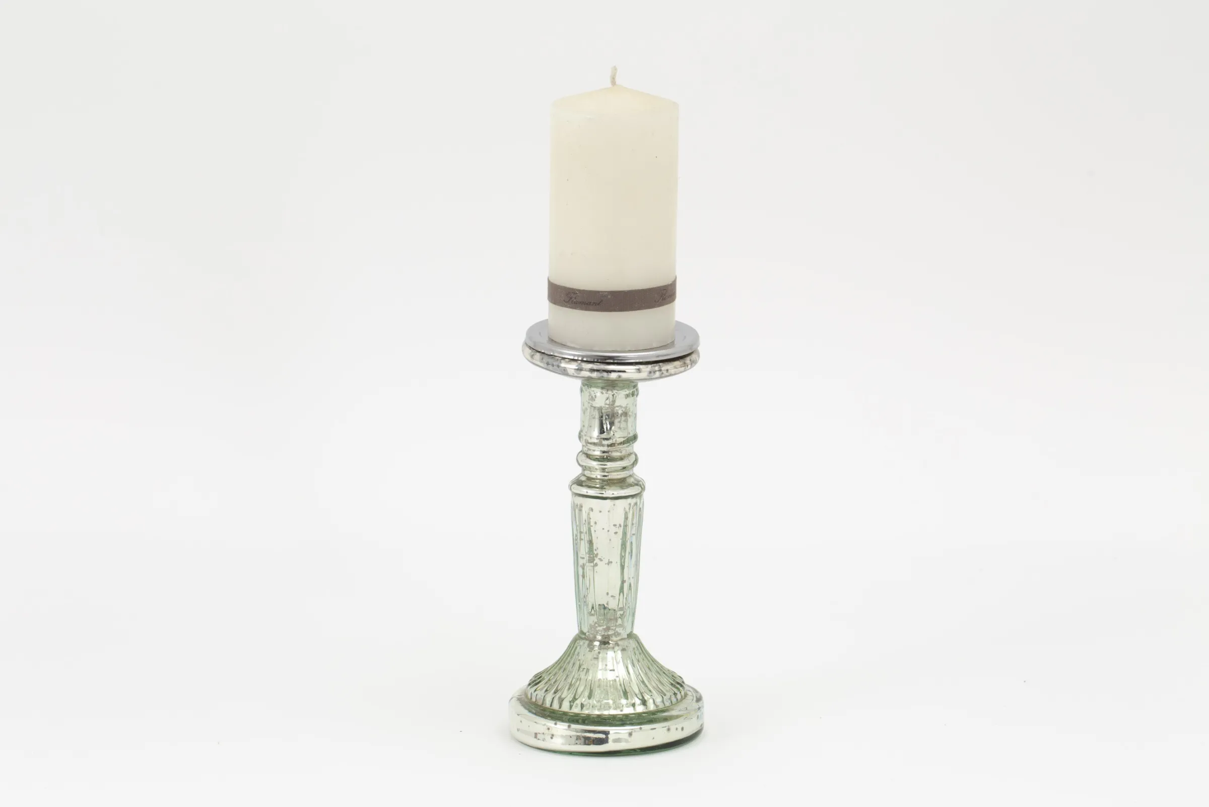 Flamant Zinia, Kandelaar, Kwikglas, S^ Decoratie