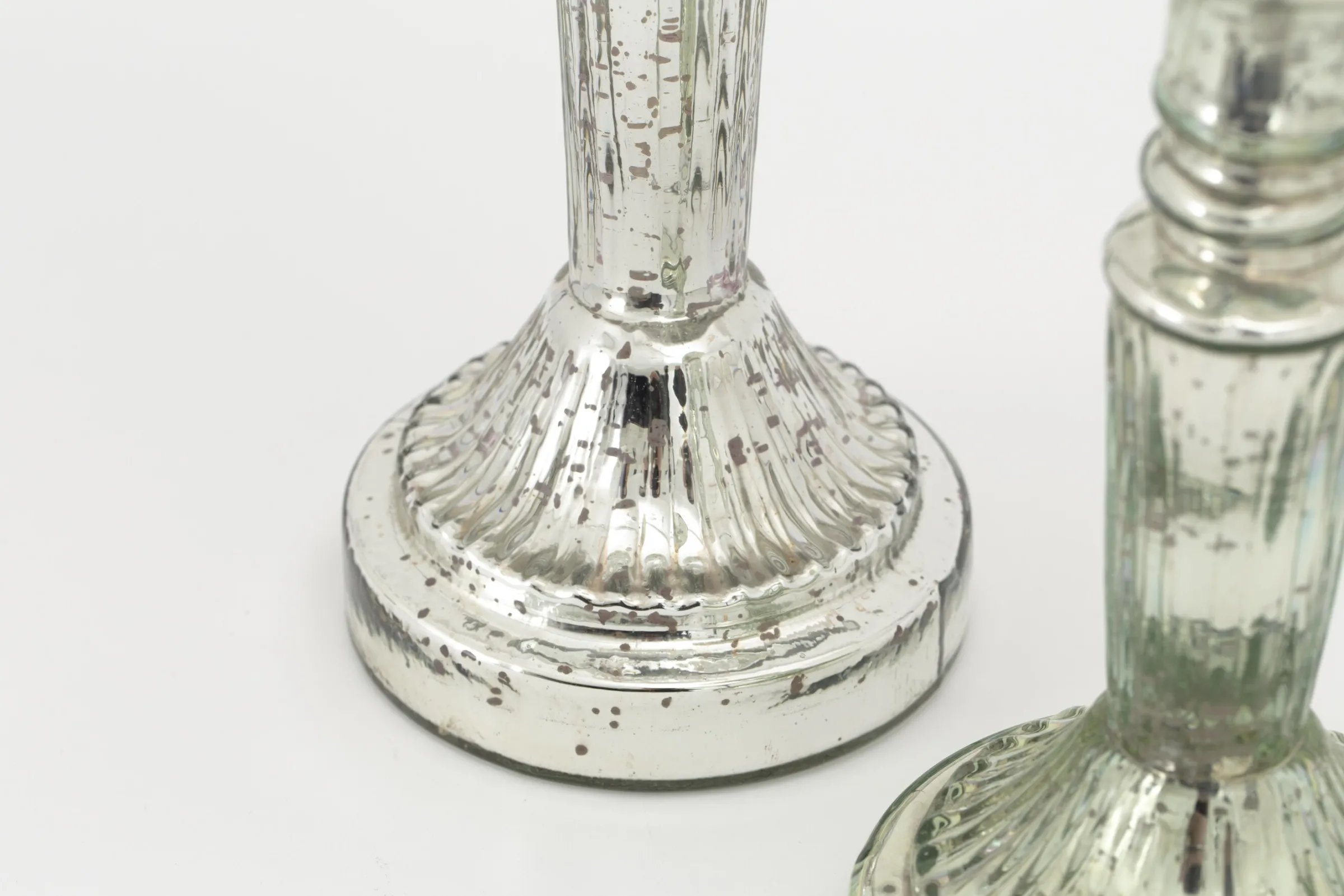 Flamant Zinia, Kandelaar, Kwikglas, S^ Decoratie