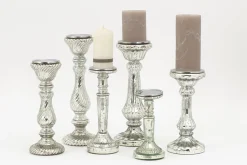 Flamant Zinia, Kandelaar, Kwikglas, S^ Decoratie