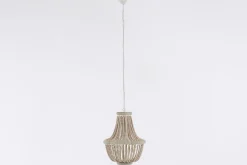 Flamant Zofia, Hanglamp, Ijzer En Houten Kralen^ Verlichting